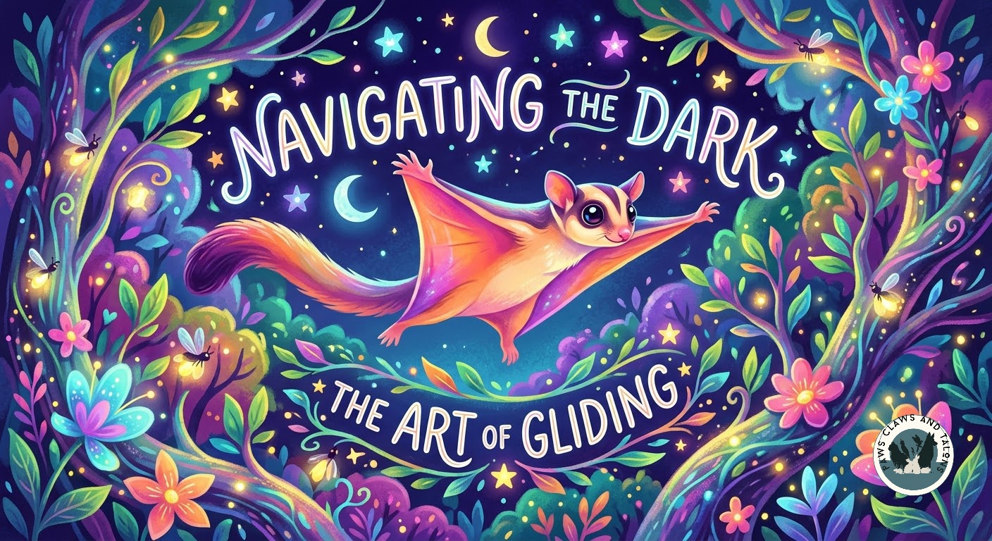 Navigating the Dark: How Sugar Gliders “Fly” and See in the Dark