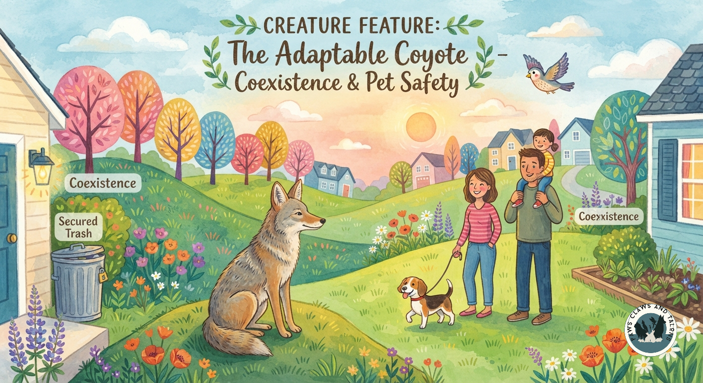 Coexisting with Coyotes and Pet Safety