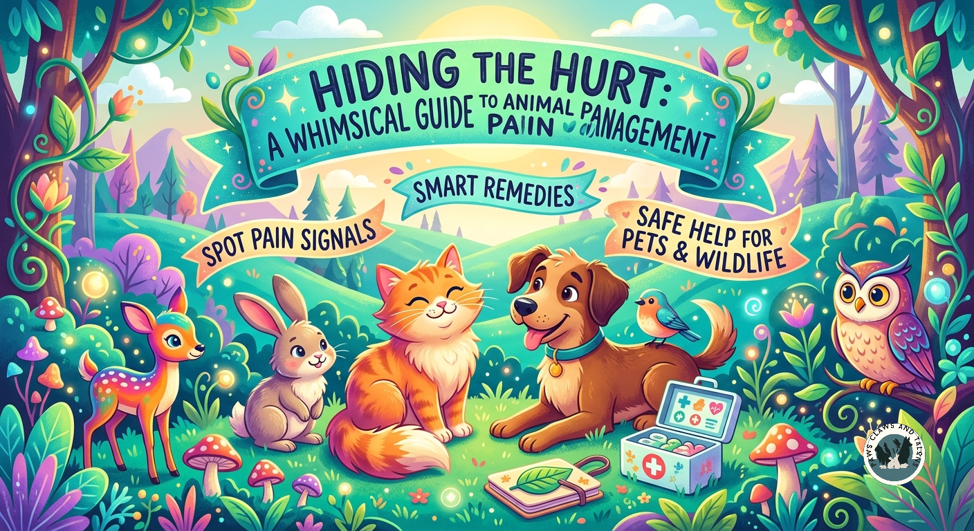 Hiding the Hurt: The Quirky, Critical Guide to Spotting and Managing Pain in Pets and Wildlife