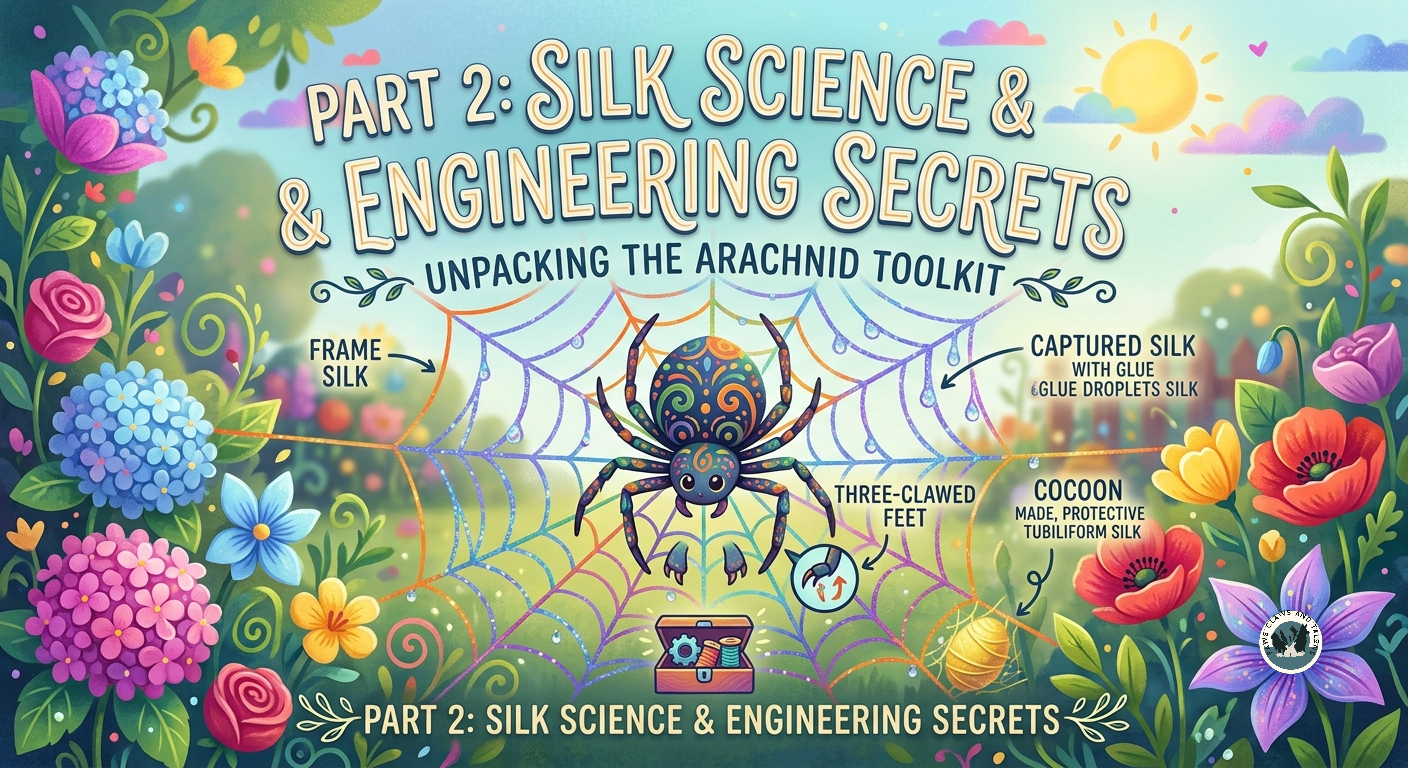 Silk Science and Engineering Secrets of Orb Weaver’s