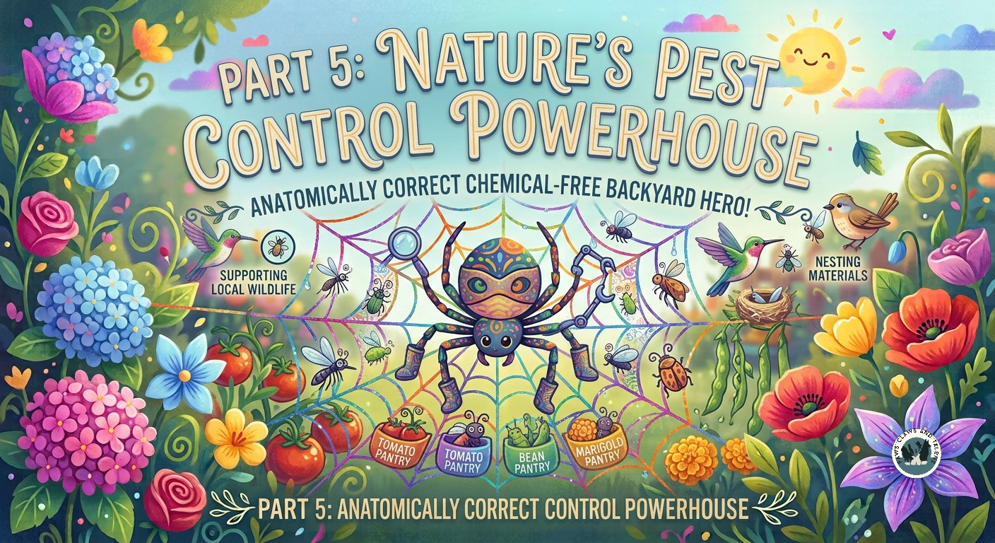 Nature’s Pest Control Powerhouse, The Orb Weaver