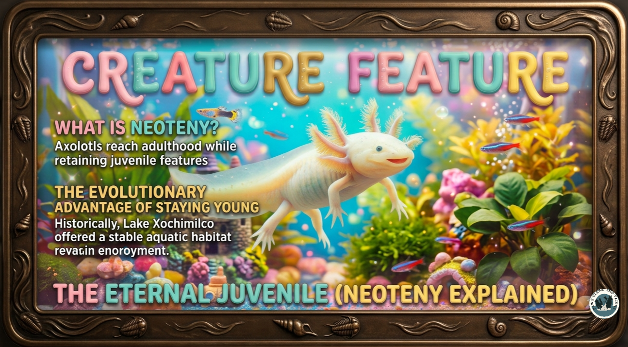 Axolotls: The Eternal Juvenile (Neoteny Explained)