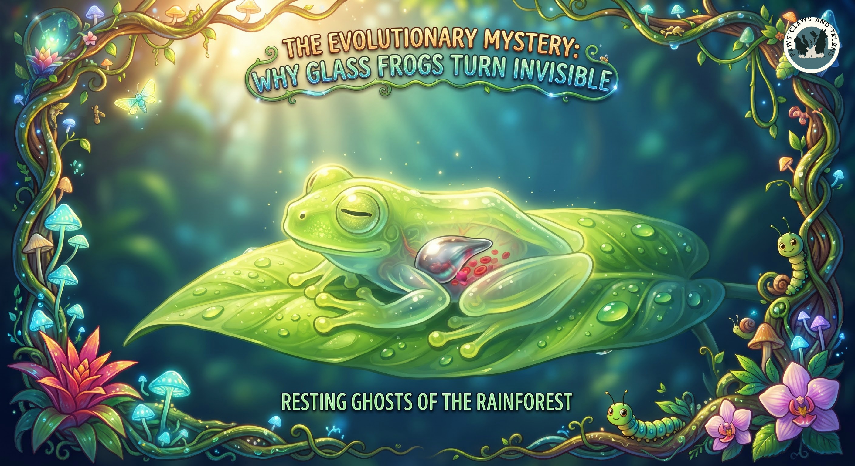 The Evolutionary Mystery: Why Glass Frogs Turn Invisible